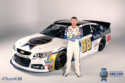 Dale Earnhardt Jr. will race his No. 88 Kelley Blue Book Chevrolet SS at the upcoming NASCAR Sprint Cup Series event at Sonoma Raceway on June 22, 2014.