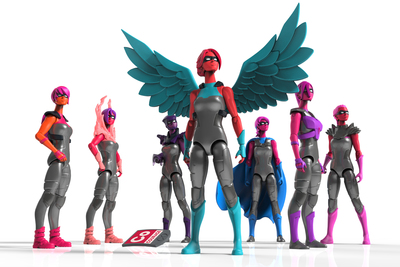 IAmElemental, Creator of Action Figures for Girls, Completes Funding Campaign &amp; Launches Online Store