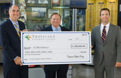 UCSB Athletics Receives $1 Million Commitment from Tropicana Student Living