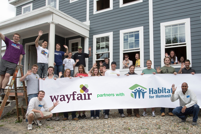 Wayfair and Habitat for Humanity International Renew Partnership to Build and Rehabilitate Affordable Homes