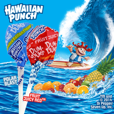 New Limited Edition Hawaiian Punch® Dum Dums®
