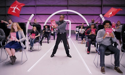 American Idol season nine alum and #VXSafetyDance Safety Video star, Todrick Hall http://youtu.be/DtyfiPIHsIg , leads fellow dancers in performing the important safety video instructions in Virgin America’s revamped Safety Video. The YouTube phenomenon known for his video hits including The Wizard of Ahhs, Beauty and the Beat, and Mean Gurlz, will be on hand to help SF Pride parade revelers "buckle up, to get down" with more than 200 of Virgin America’s teammates, friends and family.