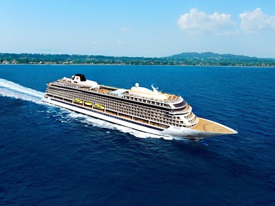 Artist's rendering of the new 930-passenger Viking Star, debuting in spring 2015. The ship is currently under construction outside Venice, Italy and was "floated out" in a traditional ceremony on Monday, June 23. For more information, visit www.vikingoceancruises.com.