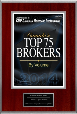 James Harrison Selected For "Canada's Top 75 Brokers"