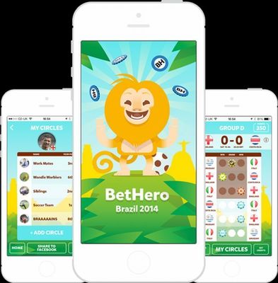 BetHero for iPhone®, 85% People Behind Germany to Win Against USA on Social Betting App for the World Cup