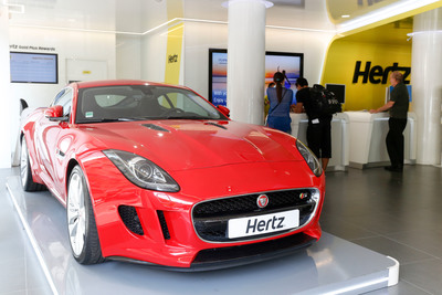 Hertz has launched the universally acclaimed Jaguar F-TYPE Coupe as the Hero car of its Dream Collection ranges in Spain, France, Belgium, Italy and The Netherlands. The iconic car will be available to rent exclusively with Hertz this year.