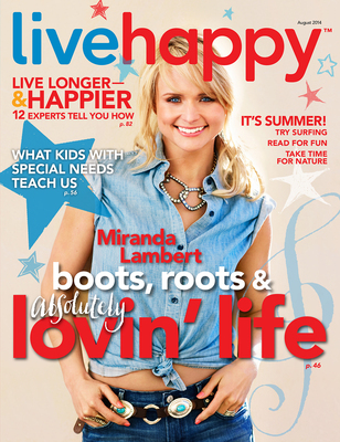 Miranda Lambert Talks Life, Community, and Staying True to Her Roots in New Issue of Live Happy