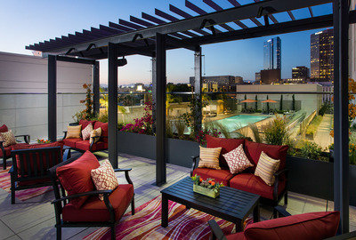 Courtyard and Residence Inn L.A. LIVE Terrace