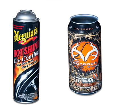 The International Metal Decorators Association honors two aerosol and beverage packaging designs from Ball Corporation.