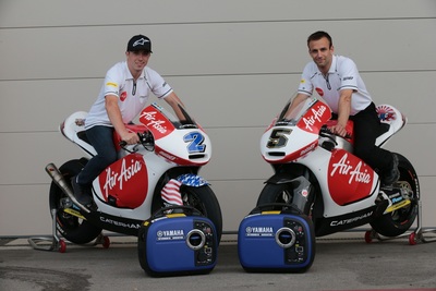 Yamaha Generators to Supply Power for AirAsia-Caterham Moto Racing Team