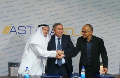 Qatar Solar Energy firma un acuerdo con Kazatomprom