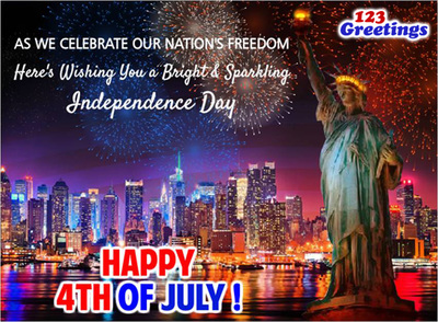 This Year, Enjoy 4th Of July Fireworks Like Never Before, With Fireworks Themed Ecards From 123Greetings.com