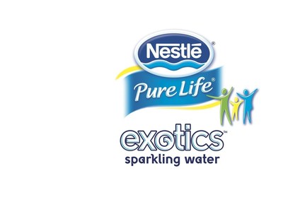 Nestlé® Pure Life® presenta la totalmente nueva agua con gas Exotics™ en cuatro deliciosos sabores