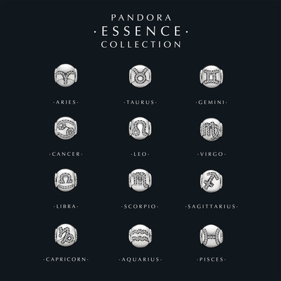 PANDORA ESSENCE COLLECTION Explores the Celestial World with the Twelve Star Signs