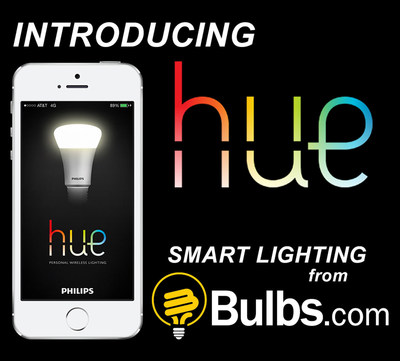 Leading online lighting distributor announces product line expansion to include the new Philips hue, the world's smartest web-enabled LED lighting system