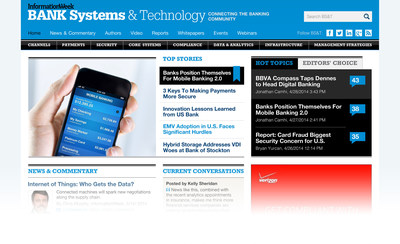 UBM Tech Unveils the New Bank Systems &amp; Technology Community