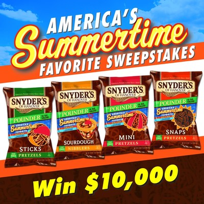 Snyder's of Hanover "Pretzel Guys" Serve up the Fun with America's Summertime Favorite Promotion