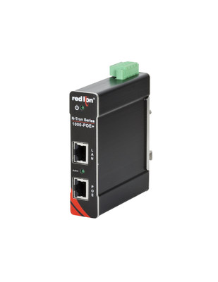 Red Lion Launches N-Tron Series Gigabit Power over Ethernet Plus (PoE+) Injectors