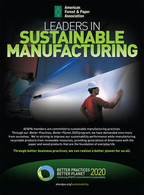 U.S. Paper and Wood Products Manufacturers Show Significant Progress toward Sustainability Goals