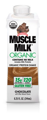 Muscle Milk® Organic Hits Shelves Exclusively at Target