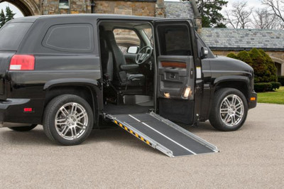 Mobility Ventures Unveils the MV-1 LX The World's First 'Purpose-Built' Universally-Wheelchair Accessible Luxury Vehicle