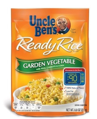 UNCLE BEN-S(R) READY RICE(R) Garden Vegetable with Peas, Carrots & Corn pouch