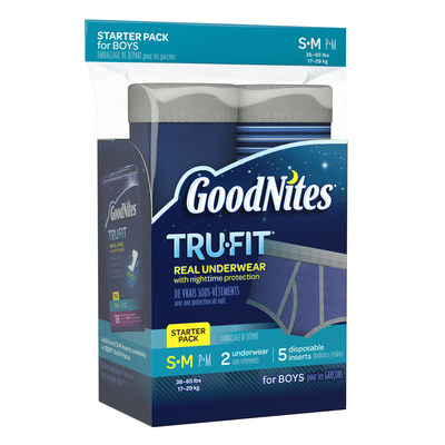 GoodNites Brand Launches GoodNites* TRU-FIT* Underwear