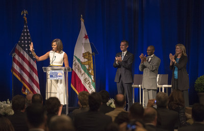 First Lady Michelle Obama Headlines United Way's Veterans Summit; Leaders Gather To End Veteran Homelessness And Unemployment In Los Angeles
