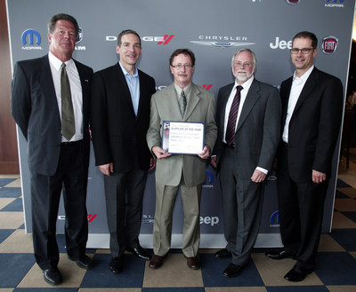 Vari-Form Honored by Chrysler Group LLC as Top-Performing Supplier Finalist for 2013