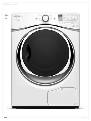 The new Whirlpool(R) HybridCare(TM) clothes dryer with Hybrid Heat Pump technology.