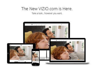 VIZIO Launches All-New VIZIO.com for A More Beautifully Simple Consumer Research and Shopping Experience