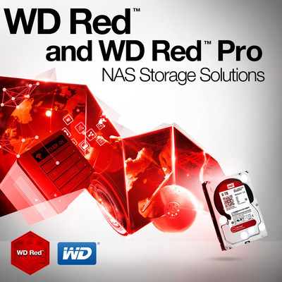 WD® Expands NAS Storage Offerings With 6 TB, 5-Platter Hard Drive Featuring Industry-Leading Areal Density