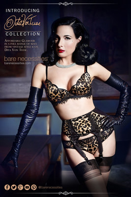 Dita Von Teese partners with online retailer Bare Necessities to dominate the lingerie industry with her signature Dita Von Teese Lingerie Collection