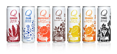 Q Drinks has launched its spectacular sodas in Rexam 12 oz. Sleek® cans.
