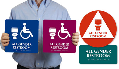 MyDoorSign.com Gives All-Gender Restroom Signage a Makeover