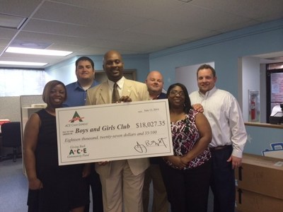 ACE Raises $18,027 for Local Boys and Girls Club