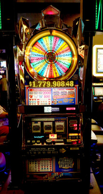This machine made a lucky Table Mountain Casino Club Player a millionaire!  He won $1,779,908.48! Photo Credit: Table Mountain Casino