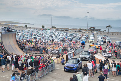 MINI TAKES THE STATES Motors Across The Country With High-Flying Send-Off From Tony Hawk