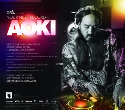 Guitar Center Launches Your Next Record With Steve Aoki
