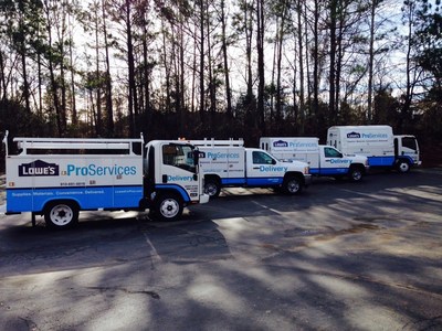 Lowe's has introduced ProExpress, an on-demand delivery service for professional customers.