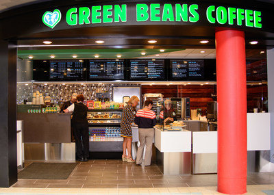 Green Beans Coffee at the AIRMALL at Pittsburgh International Airport