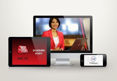 Leading News Channel Aaj Tak Comes to TVPlayer