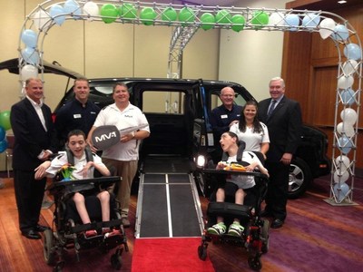 Ontario Family Awarded Keys to New Wheelchair Accessible MV-1 Vehicle
