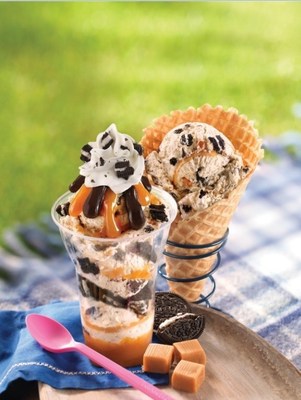 Baskin-Robbins Helps Guests Beat The Heat With OREO(R) Cookie Inspired Frozen Treats And Creative Summer Ice Cream Flavors