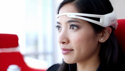 Emotiv Insight, a 5 channel, wireless headset that records brainwaves and translates them into meaningful data.