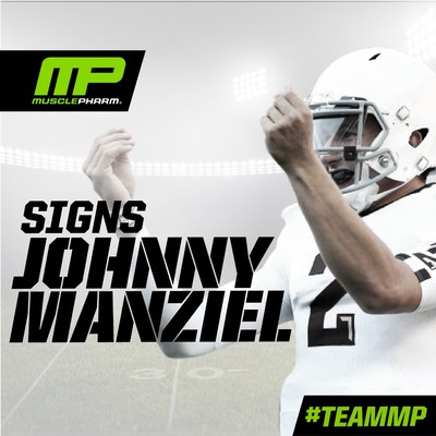 MusclePharm Corporation (OTCQB: MSLP), a scientifically driven, performance-lifestyle sports nutrition company, is proud to announce it has signed a multi-year endorsement deal with former Heisman Trophy winner and NFL first-round draft pick Johnny Manziel.