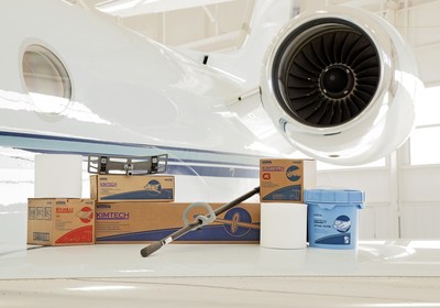 Kimberly-Clark Professional offers a full line of application-driven wiping solutions that address the unique needs of the aviation industry, helping create measurable improvements in safety, quality, productivity and cost.