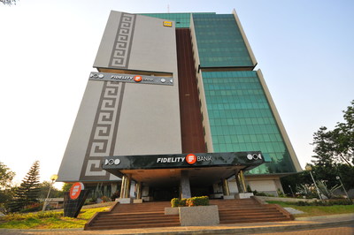 Head office of Fidelity Bank Ghana in Accra, the Ghanaian capital.