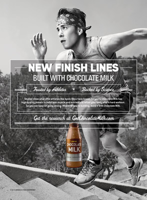 Short-Track Speedskating Legend Apolo Ohno Reaches Halfway Point in Life Changing Journey That Is BUILT WITH CHOCOLATE MILK™