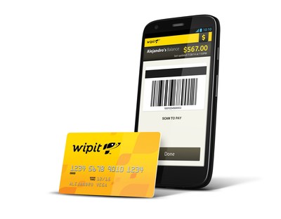 Wipit's omni-payment technology enables retail point-of-sale payments from a prepaid cash mobile wallet.